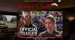 Desktop Screenshot of moviesnstuff.com